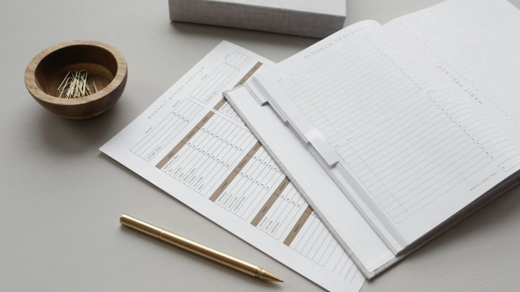 A stack of white printer paper